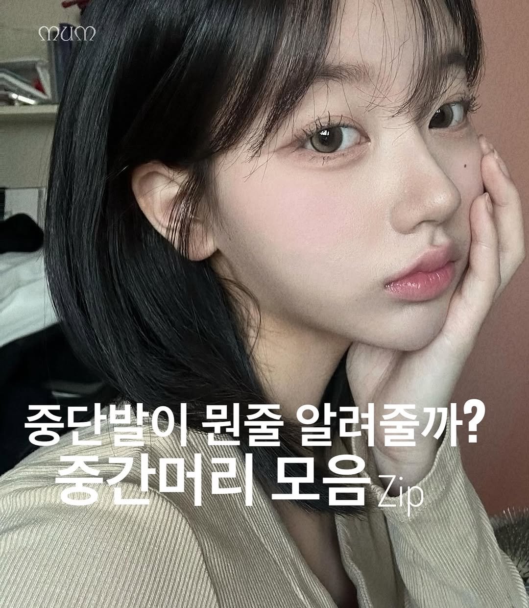 Photo shared by 멈 국화 원장 | 단발 중단발 on August 14, 2024 tagging @mum_gukhwa, and @mum.archive.