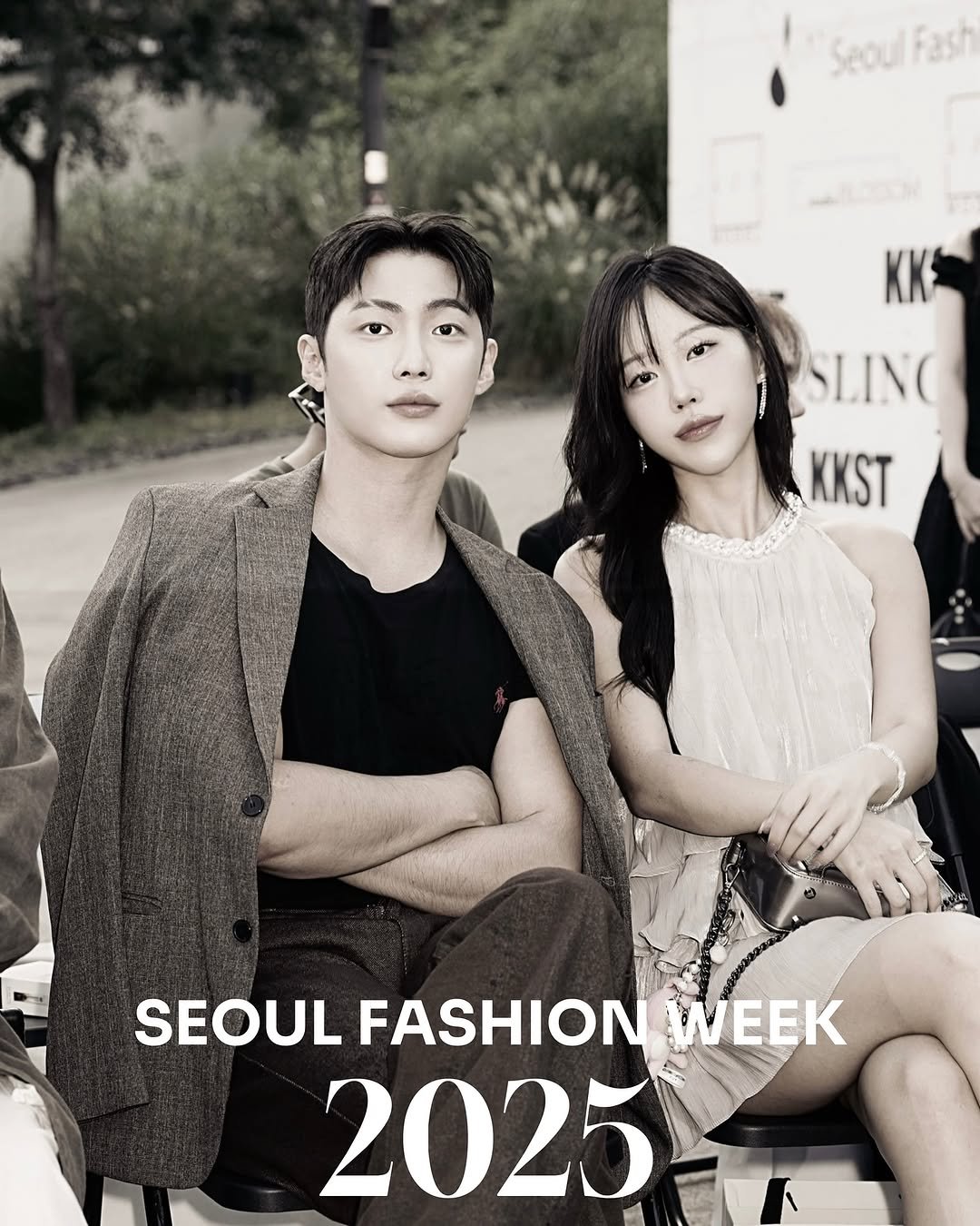 Photo shared by Kim Mumu on September 08, 2025 tagging @wooji_nii. May be an image of 2 people, hair, magazine and text.