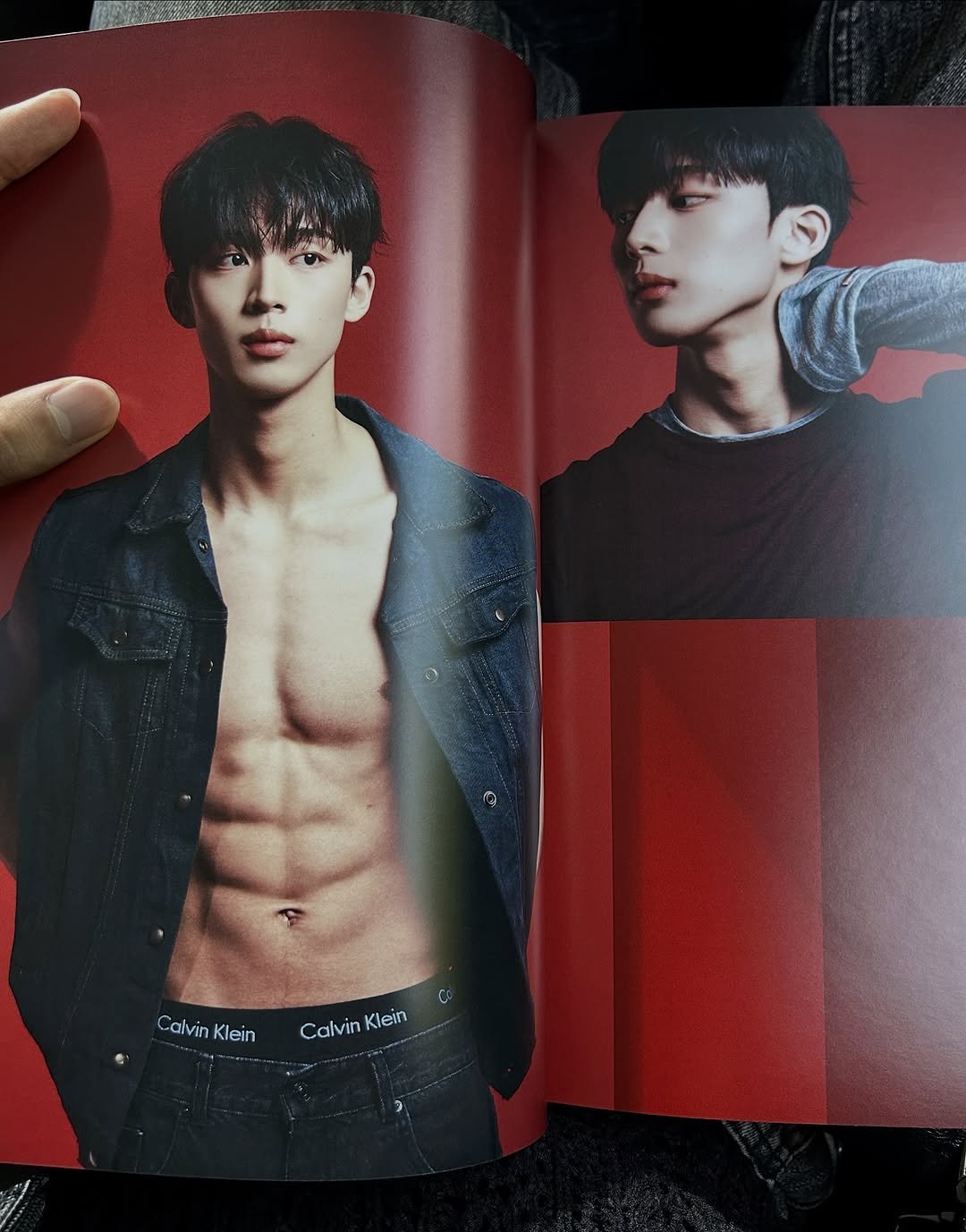 Photo shared by 조명식 on September 18, 2025 tagging @calvinklein, @rustic_korea, and @boss._.peng.