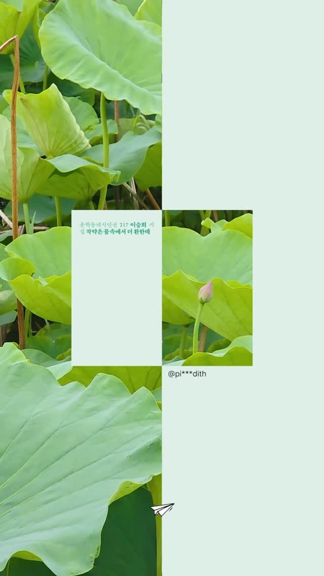 munhakdongne 게시물 이미지: #시적인순간 #여름호

👪️ 오늘의 감정과 가장 가까운 순간,
독자들이 직접 보내준...
