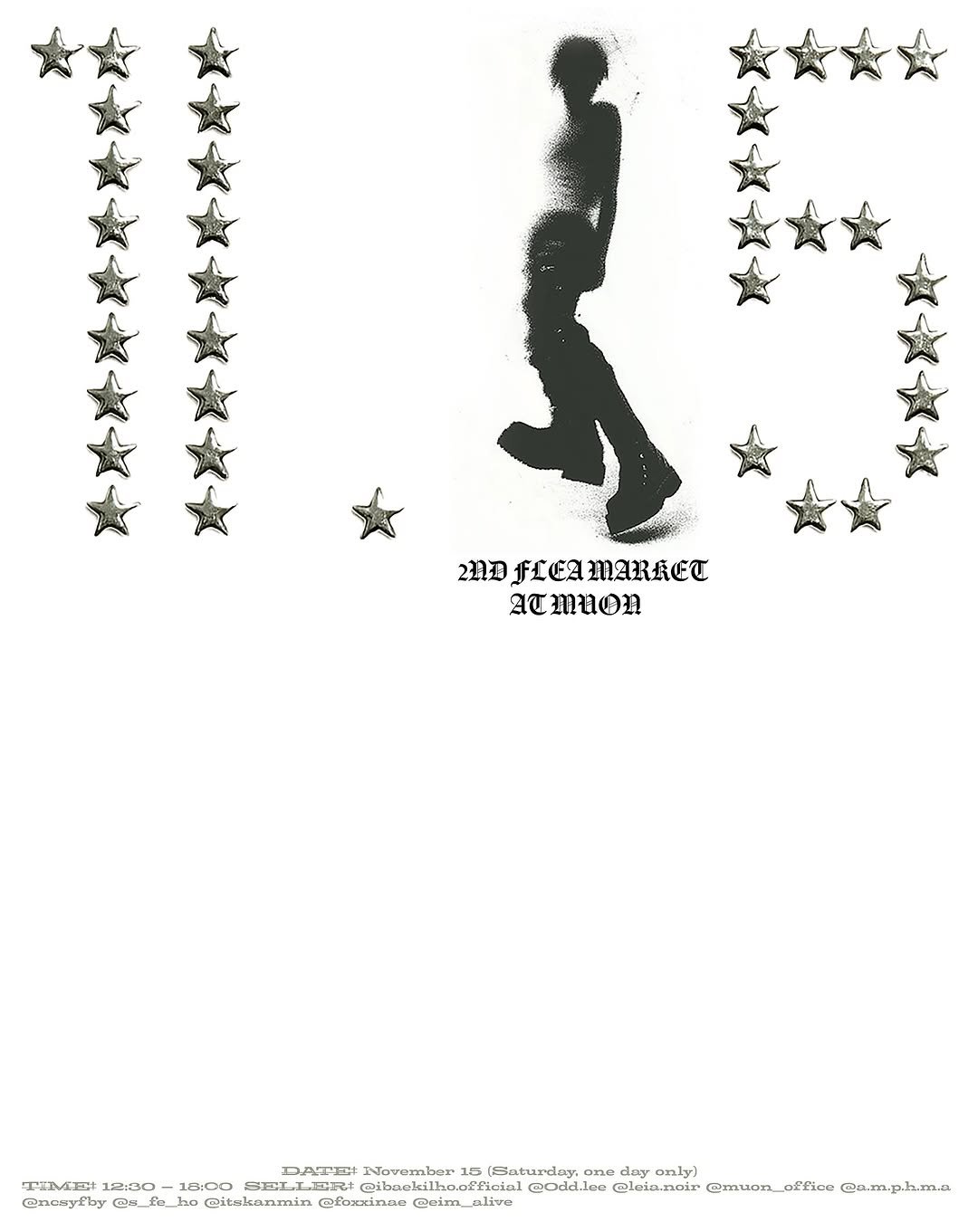 Photo shared by MUON on November 02, 2025 tagging @0dd.lee, @leia.noir, @itskanmin, @eim_alive, @a.m.p.h.m.a, @foxxinae, @s_fe_ho, @ibaekilho.official, @ncsyfby, and @muon_office. May be an illustration of blueprint, poster and text.