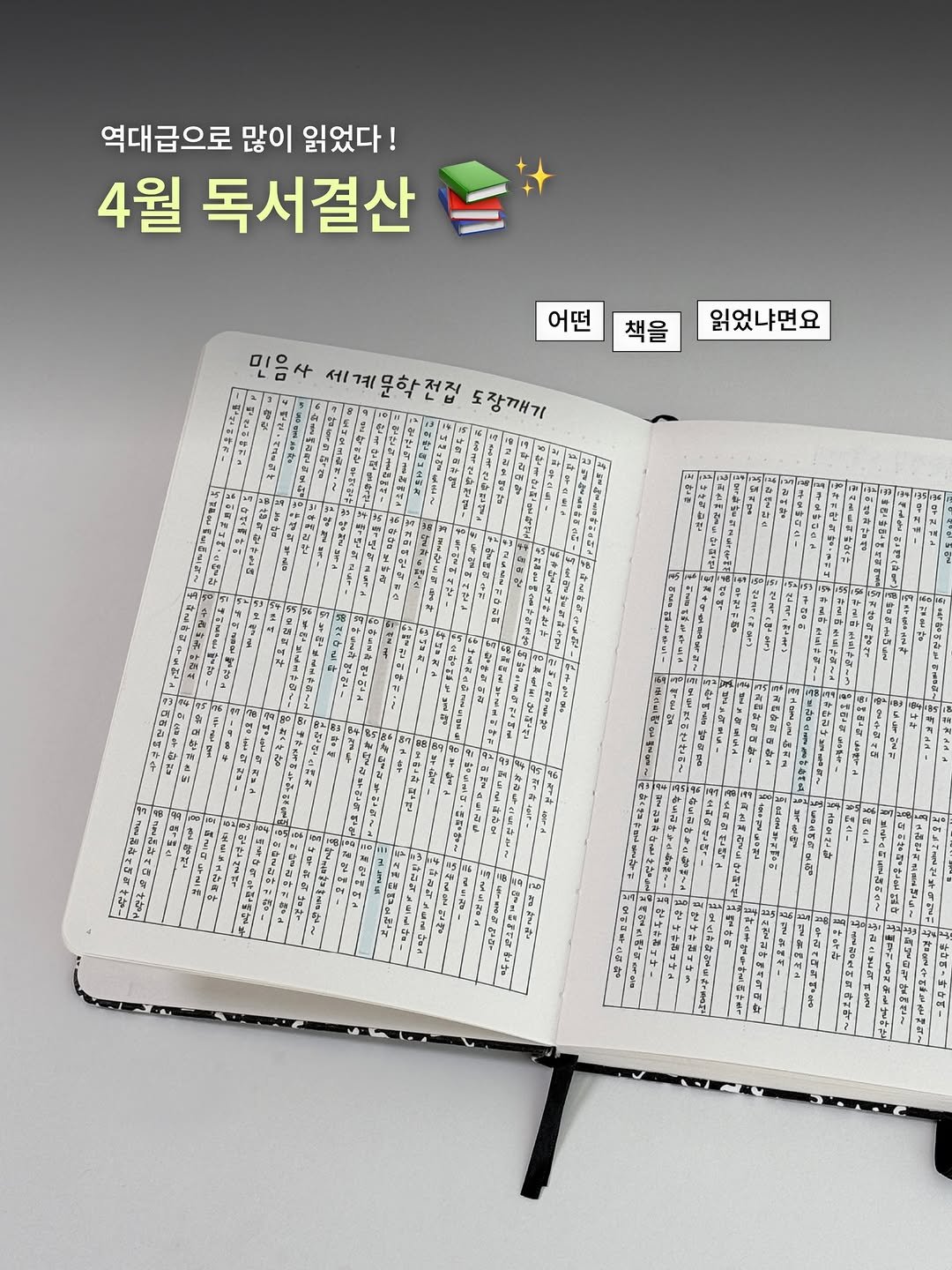 murmuring._.g 게시물 이미지: 좋은 책을 많이 만났던 4월 .ᐟ
 
 

💌 4月 독서 결산
• 완독 권수:...