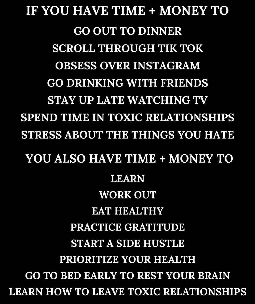 muscle 게시물 이미지: Change what you prioritize if you want to...