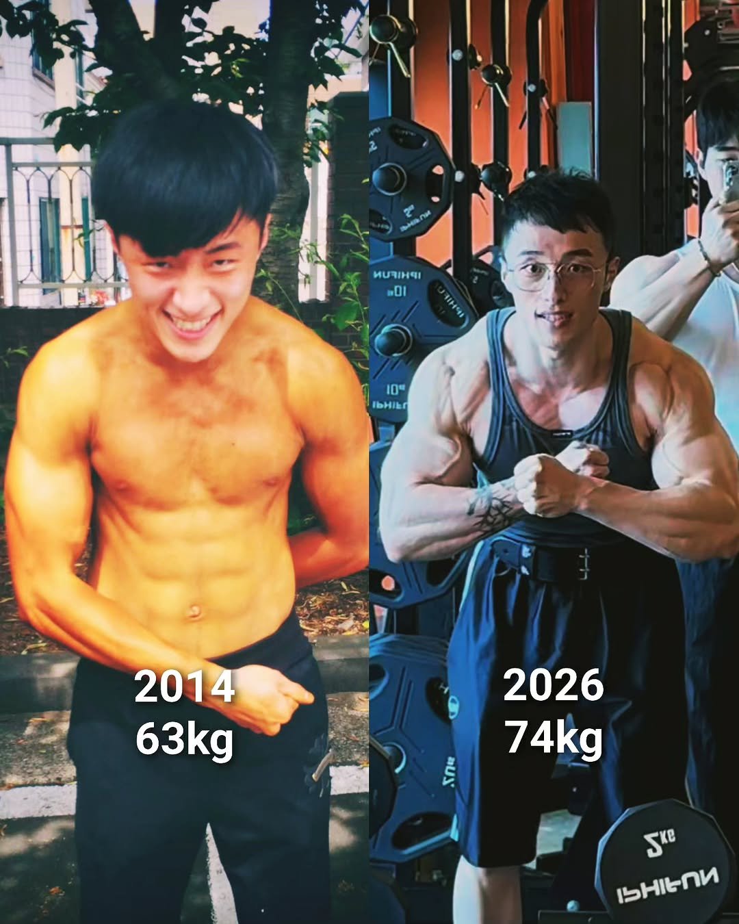 musclefit_jjoah 게시물 이미지: 저 때도 생각 없이 그냥 부딪혔나 보다😂

인생 첫 번째 보디빌딩 시합인 
2014...