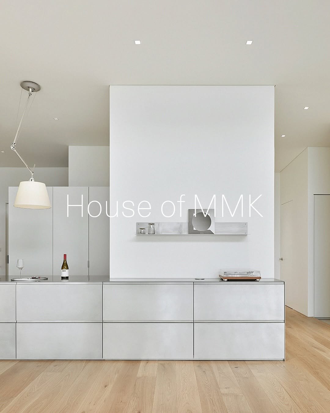 Photo by MMK_community on August 17, 2025. May be an image of lighting, furniture, indoors, kitchen and text that says 'House HouseofMMK OfMMK'.