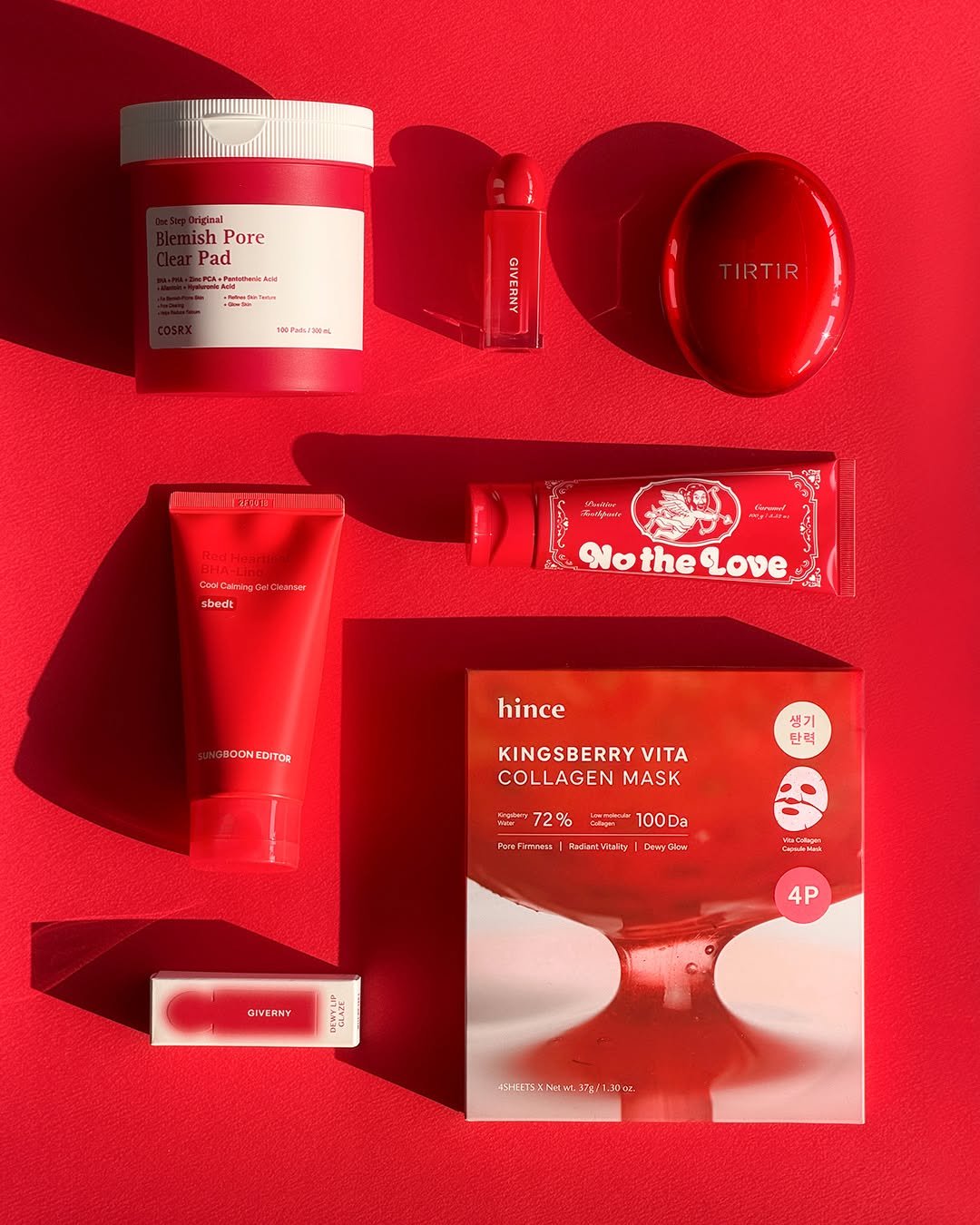 Photo by 무신사 뷰티 MUSINSA BEAUTY on February 16, 2026. May be an image of one or more people, makeup, lipstick, hair product, fragrance, perfume, cosmetics, ointment, hand cream and text.