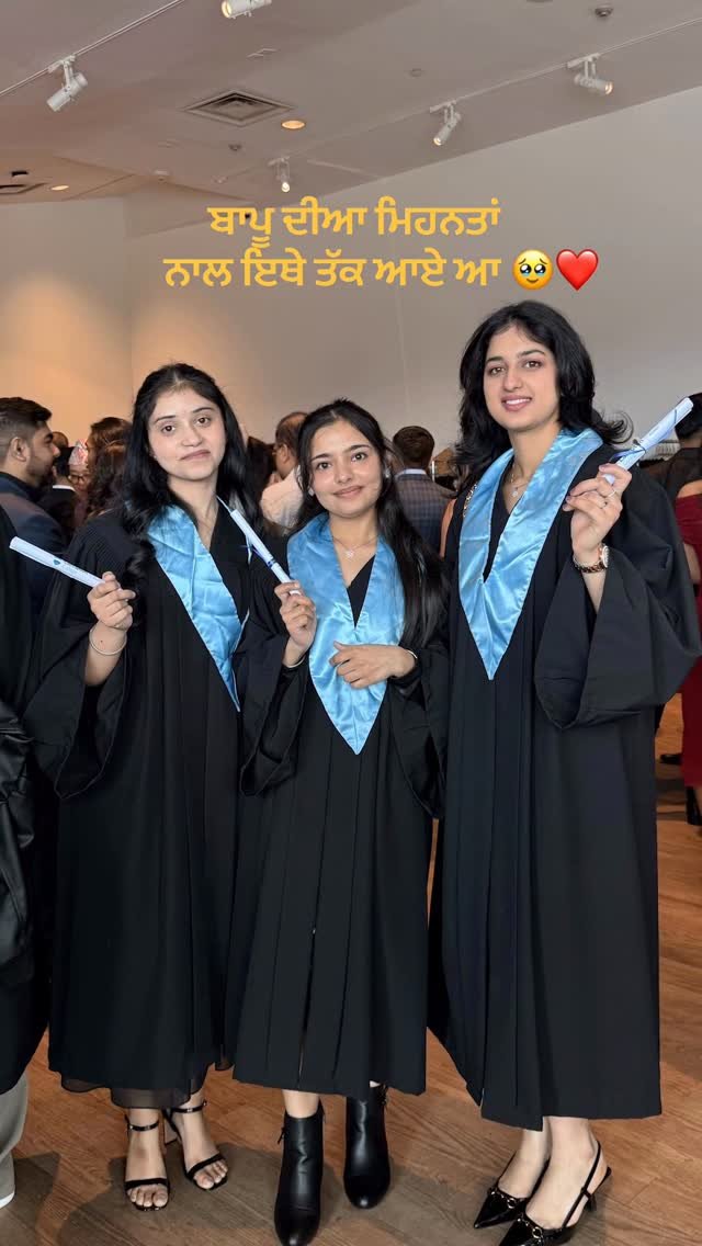 muskaan.ca 게시물 이미지: ਬਾਪੂ ਦੀਆ ਮਿਹਨਤਾਂ ਨਾਲ ਇਥੇ ਤੱਕ ਆਏ...
