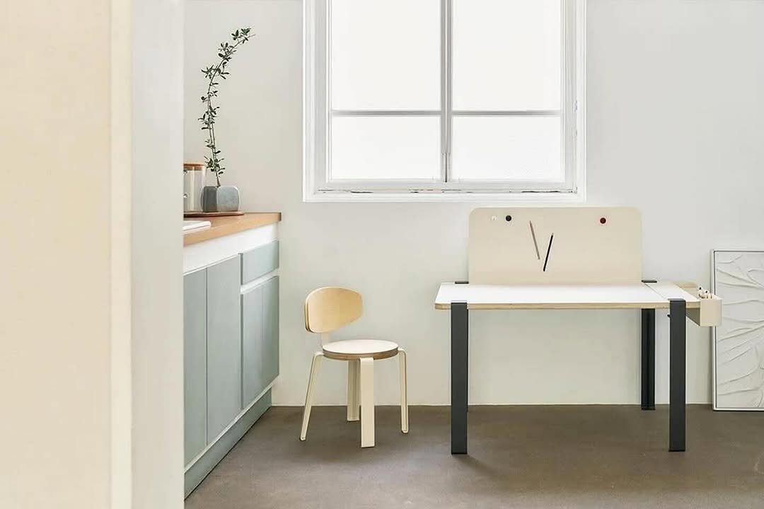 Photo by MUTOMO ART PROJECT in MUTOMO ART PROJECT. May be an image of table, bureau, desk, indoors, office and text.