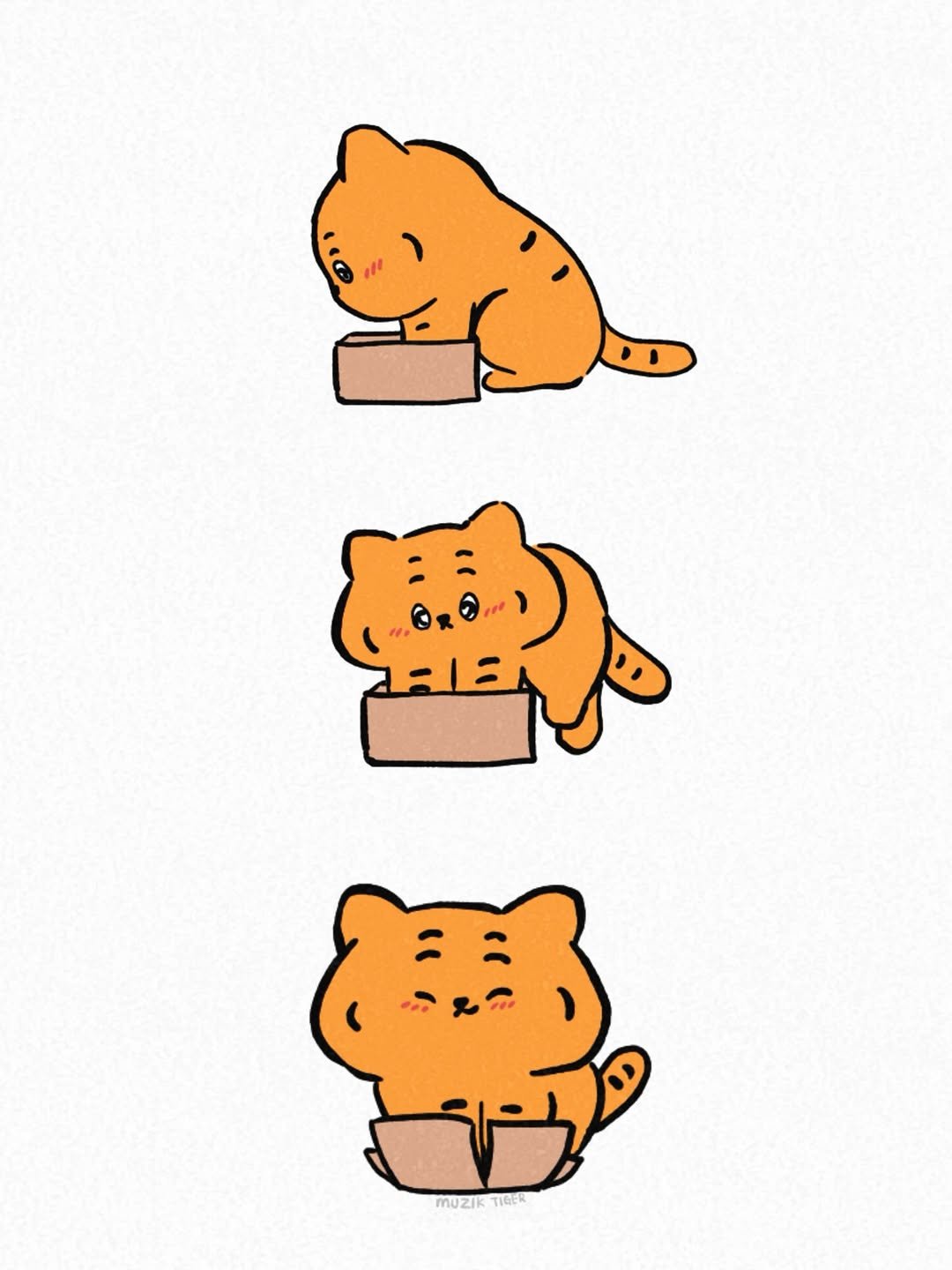 muziktiger 게시물 이미지: 손쉽게 호랑이 잡는법🐯💓

#호랑이 #고양이 #cat #muziktiger