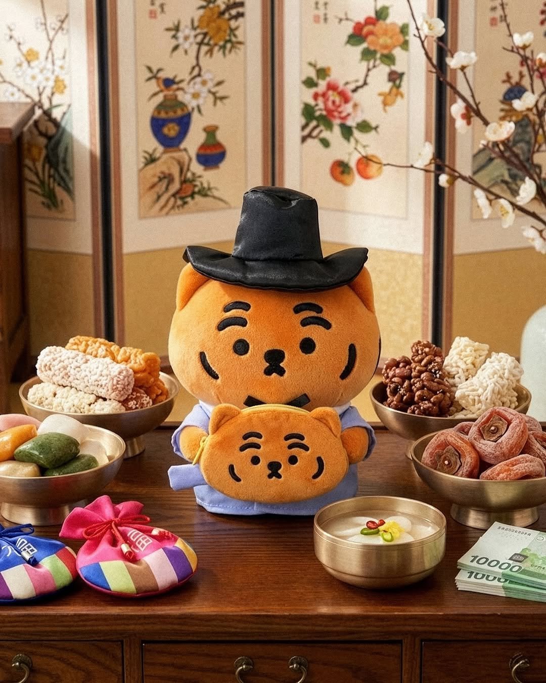 Photo by MUZIKTIGER 무직타이거 on February 14, 2026. May be an image of pumpkin and text.