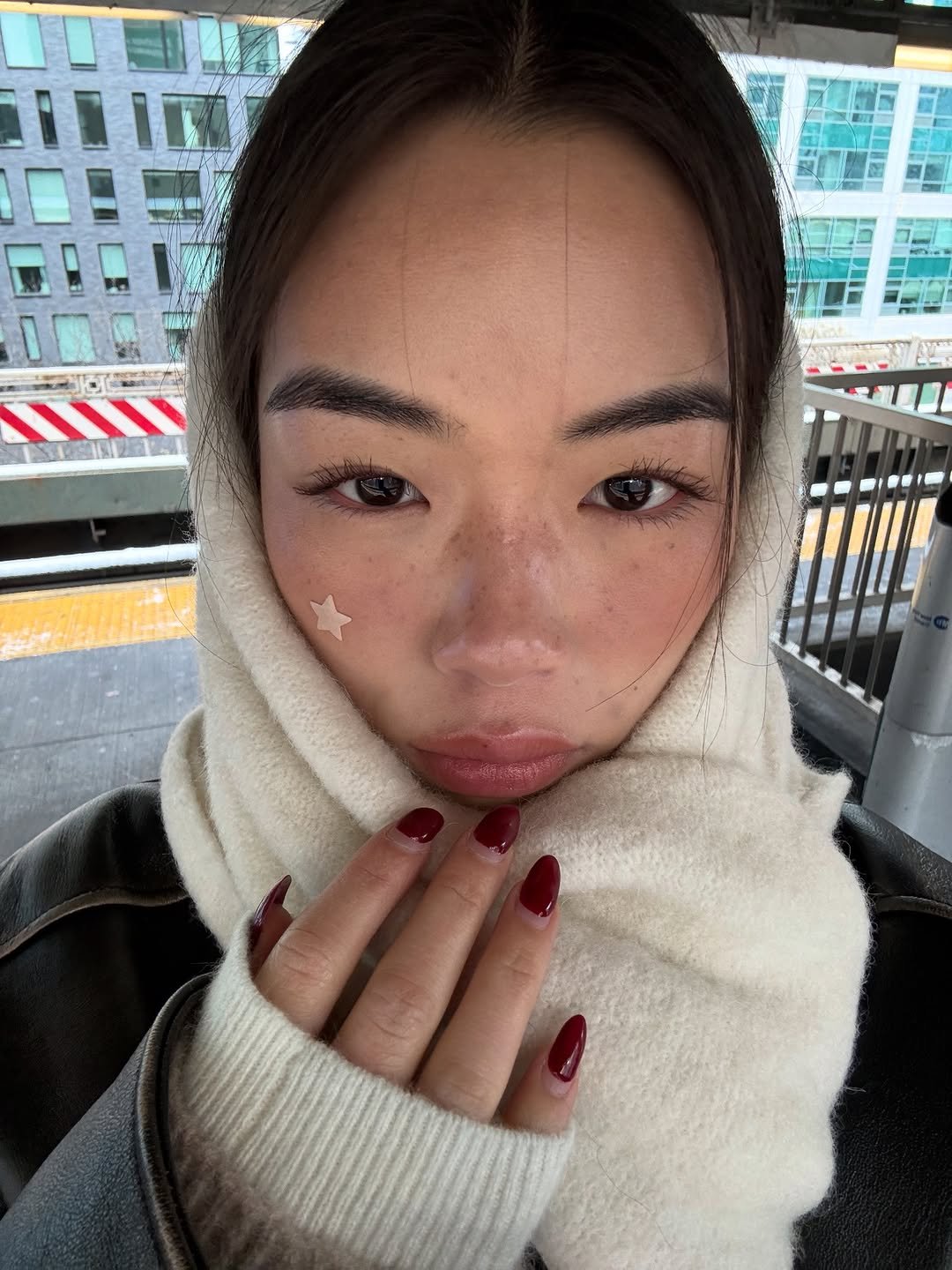 Photo shared by mary on December 23, 2025 tagging @miumiu, @sezane, and @starface.