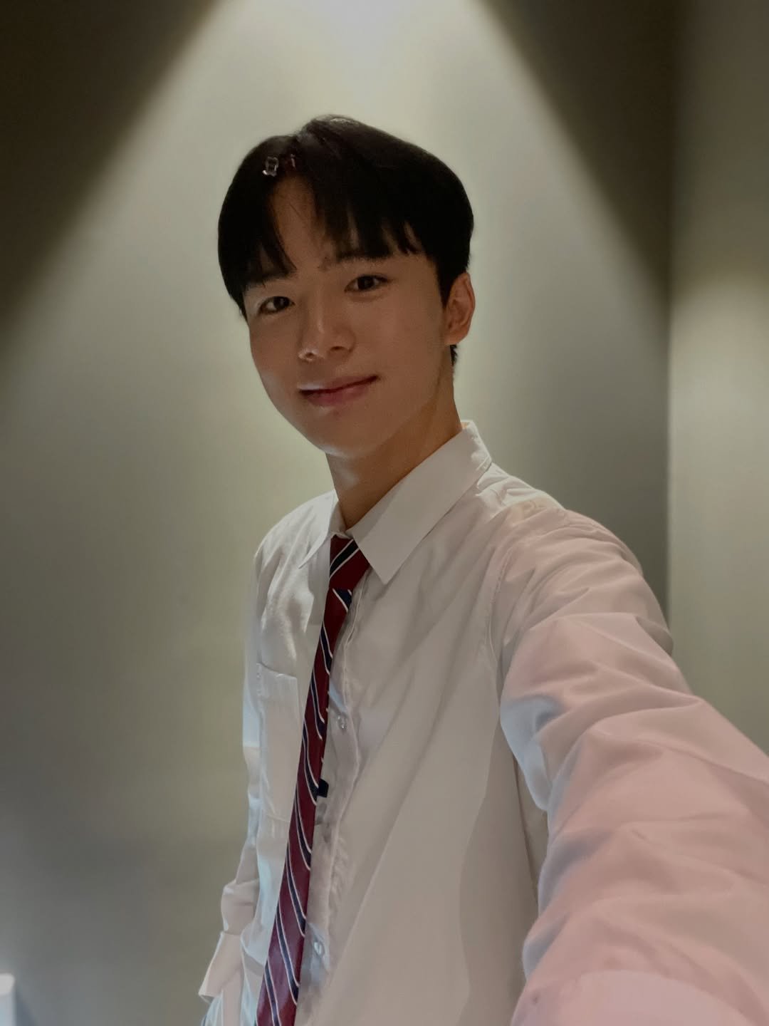 Photo by Moon woojin on January 15, 2026. May be an image of bolo tie and text.