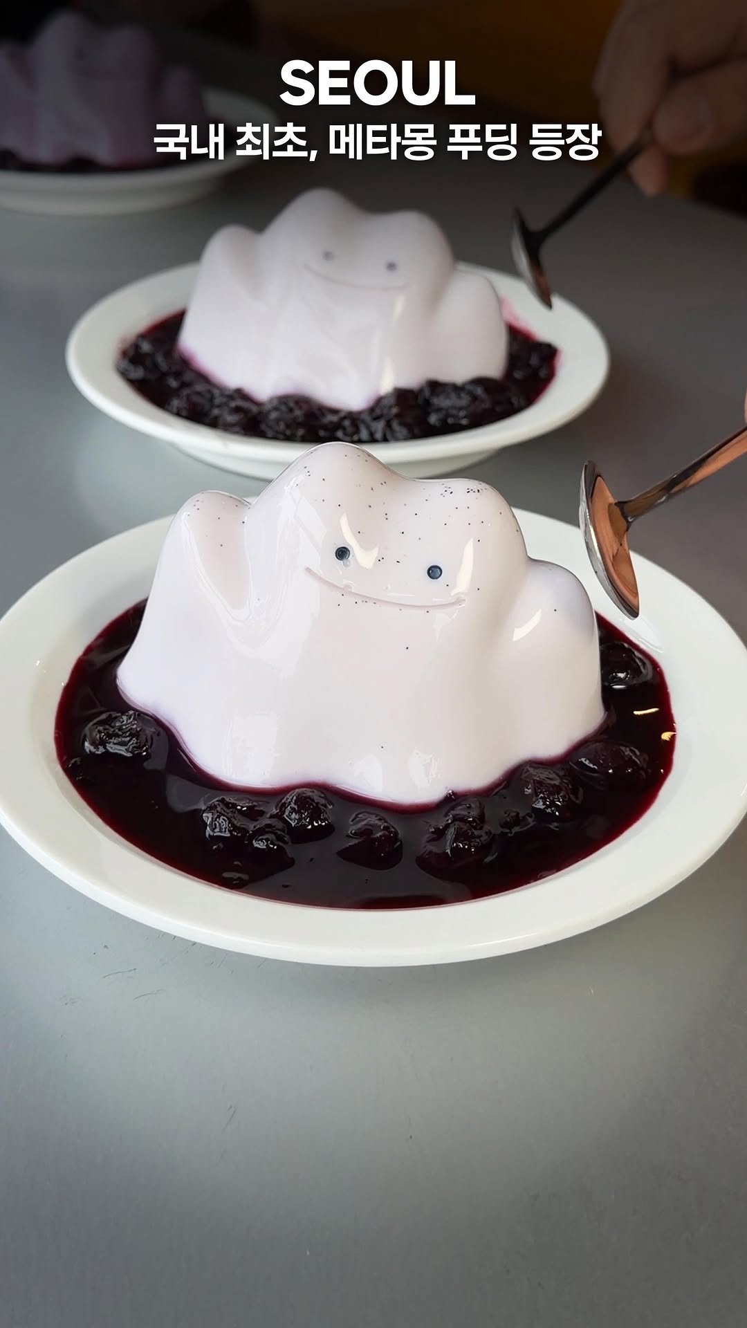 my_season___ 게시물 이미지: 국내 최초, 메타몽 푸딩 등장
Ditto Pudding in Seoul

카피바라...