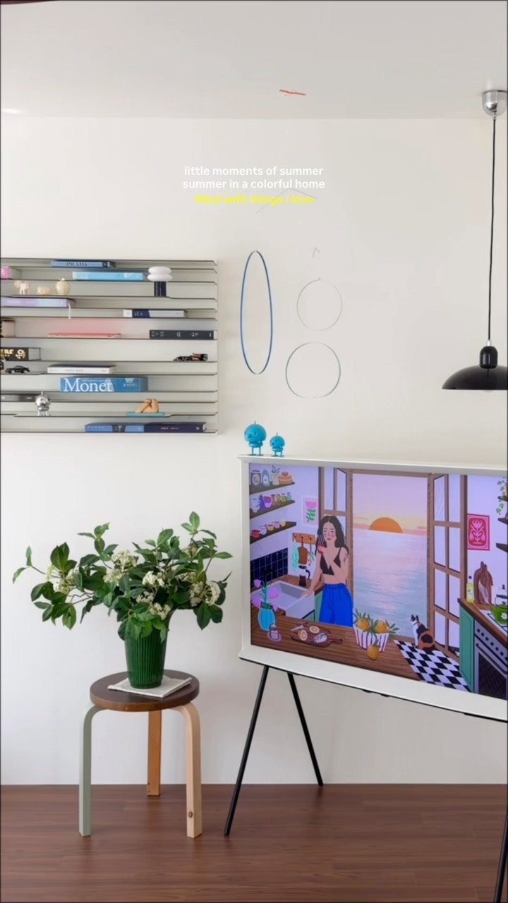 myfavehobby 게시물 이미지: 여름맛 서재로 업데이트.. 🩵📚

여름맛 인테리어 아이템은...