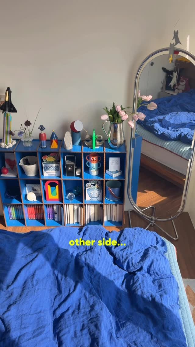 myfavehobby 게시물 이미지: 침구 바꾼 기념으로
오랜만에 침실 촬영해 왔어요!

많은 분들이 좋아해 주시는
파랑...