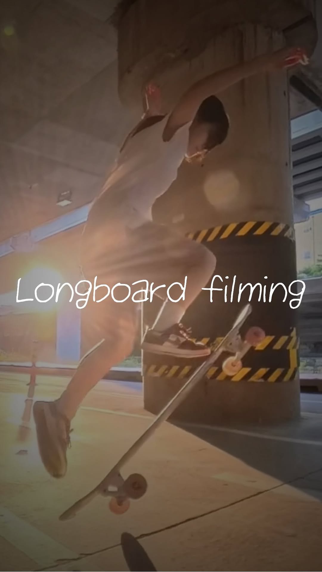 mygenediary 게시물 이미지: How to film longboarding like a pro🎬🎥🤭✨

#롱보드...