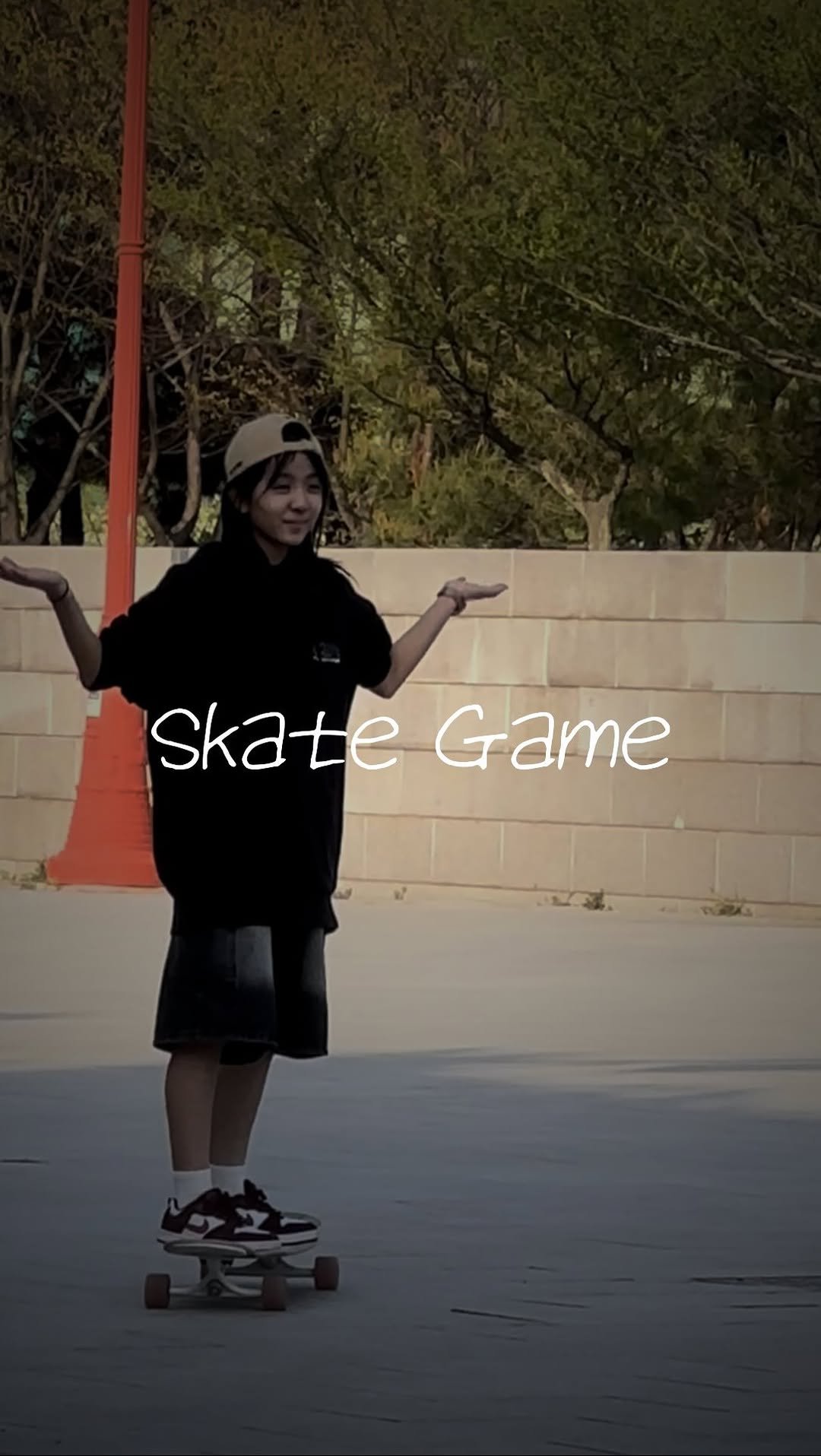 mygenediary 게시물 이미지: skate game for warm-up🛹

#롱보드 #longboard #长板...