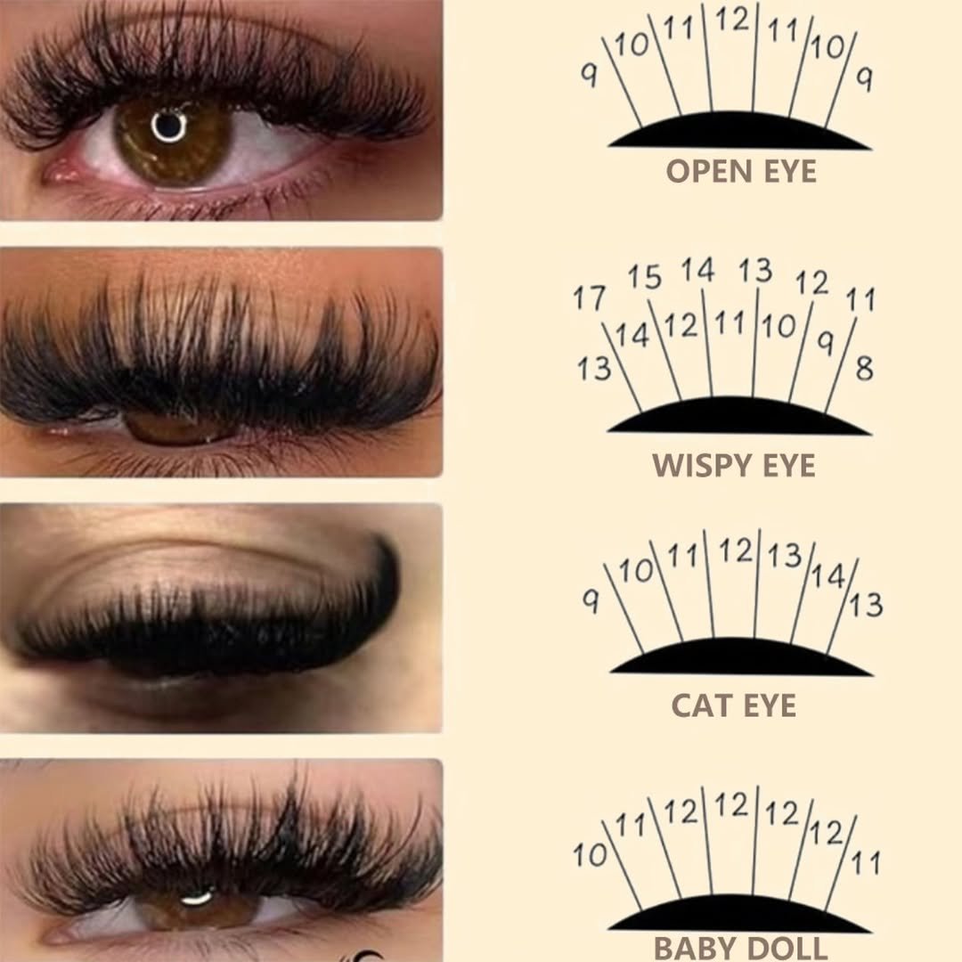 mysticalashofficial 게시물 이미지: Today's lash map💓

Which style do you...