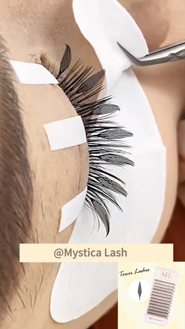 mysticalashofficial 게시물 이미지: Hot-selling Tower Lashes💓

#lashes #lashartist...