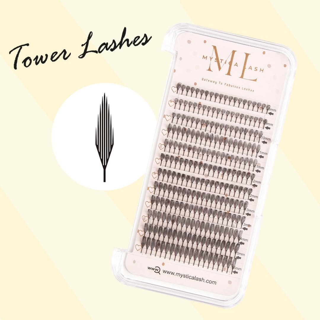 mysticalashofficial 게시물 이미지: MYSTICA Tower Lashes are Ready!💓

Tower shape,...