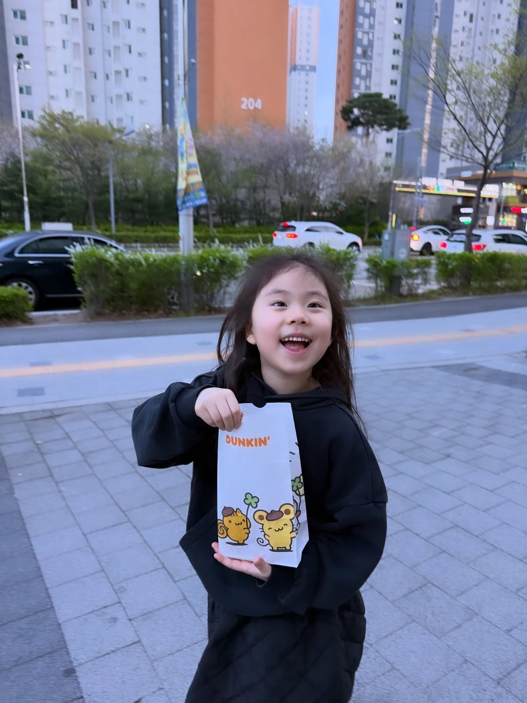 던킨도넛 여아모델 키즈모델