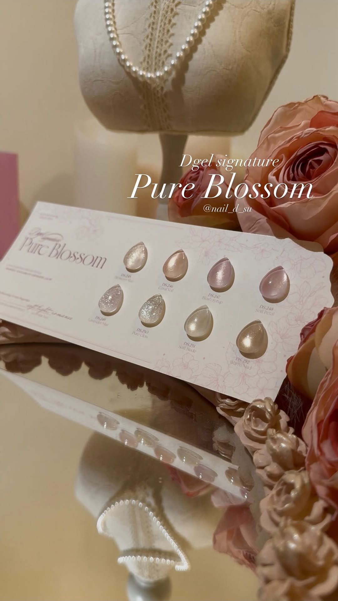 nail_d_su 게시물 이미지: ⠀
⠀
new 디젤 퓨어 블러썸 자석젤 💕🎀

넬드수 찰떡 컬러인 핑크에 누드,...