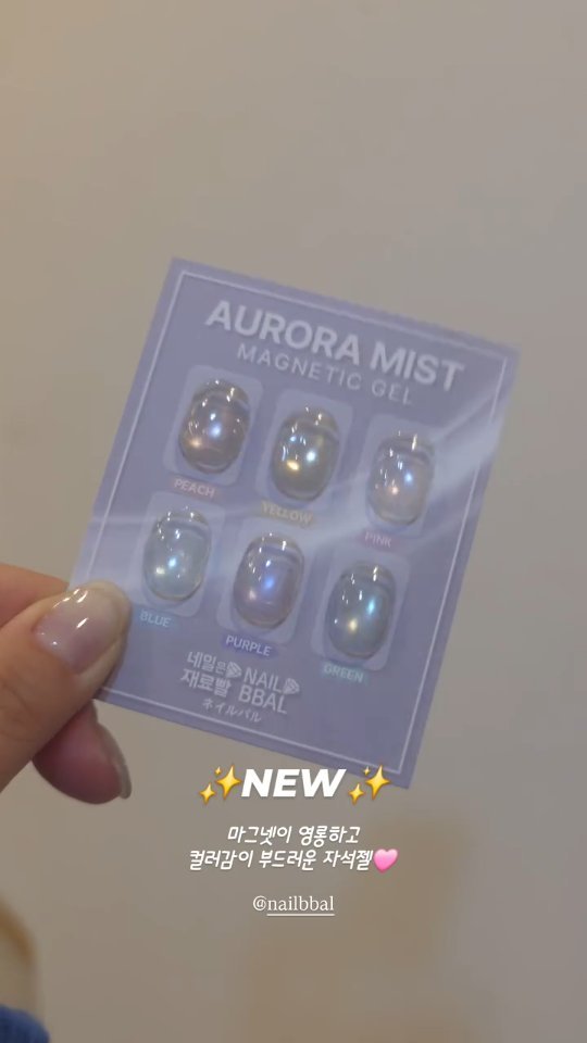 nailbbal 게시물 이미지: 🅽🅴🆆 오로라미스트자석젤
@2929nail 원장님🩷

스토리 하나에 반응...