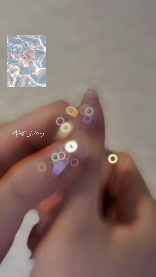 naildiary0 게시물 이미지: A dreamy , dazzling butterfly 🦋✨

#이달의아트
📍이달의...