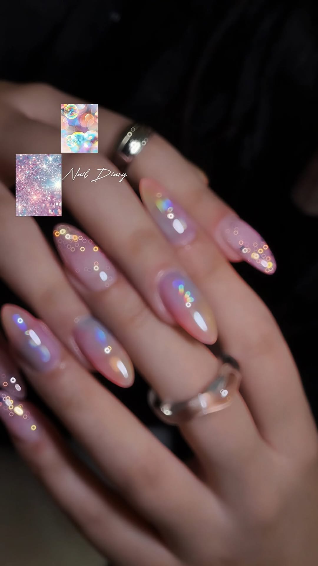 naildiary0 게시물 이미지: 🫧비눗방울 + 스파클링소다✨
미쳣음...😍

#이달의아트
📍이달의 아트는 샵에서...