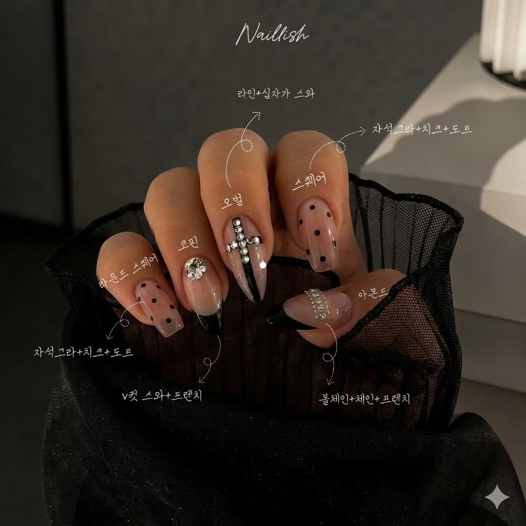 naillish 게시물 이미지: #네일쉐입 #NailShapeGuide #naildesig