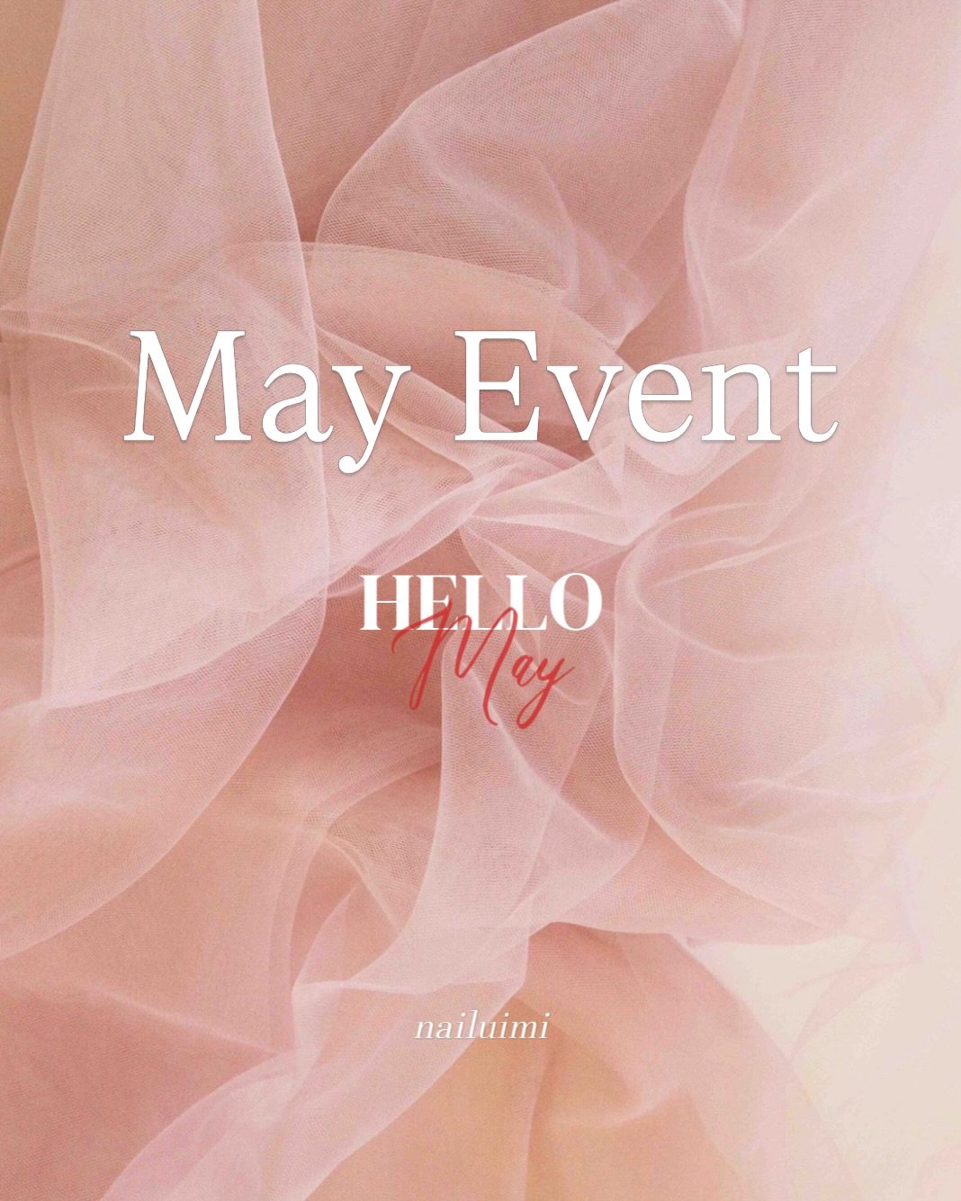 nailuimi 게시물 이미지: . 5월 이벤트✨
⠀⠀
[ 5월의 따뜻함을 손끝에 담아드릴게요 💛 ]
⠀⠀
⠀⠀
❥...