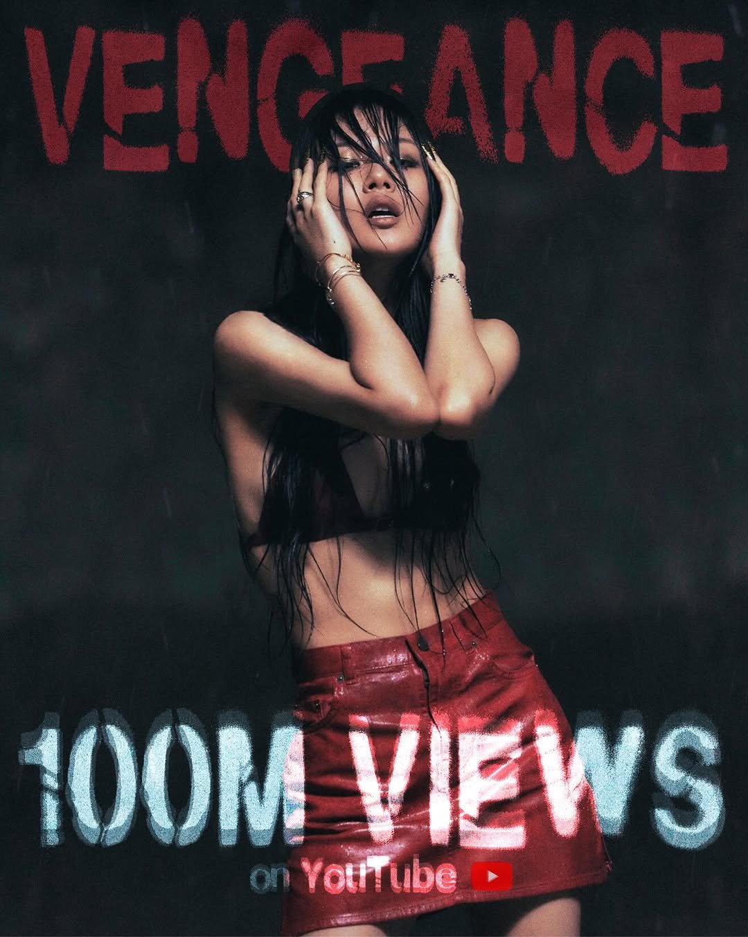 Photo by 비비 on April 22, 2026. May be an image of top, poster and text that says '100M YottTube VIEWS'.