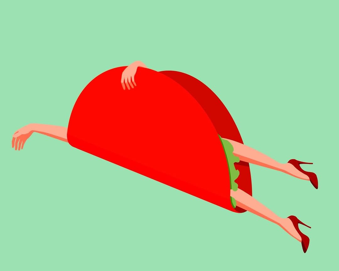 Photo by 비비 on December 30, 2025. May be pop art of umbrella and text.