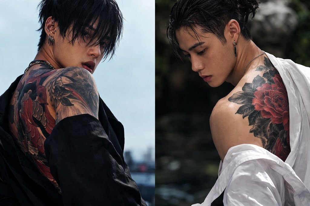 Photo by 비비 on March 12, 2026. May be an image of one or more people, bangs and text.