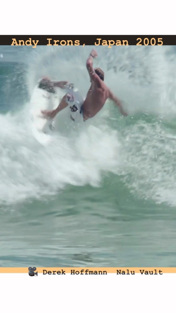 nalufilms 게시물 이미지: Andy Irons, Japan, 2005.  Warmup session...