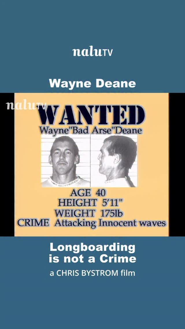 nalufilms 게시물 이미지: Wayne Deane in the classic longboard film...