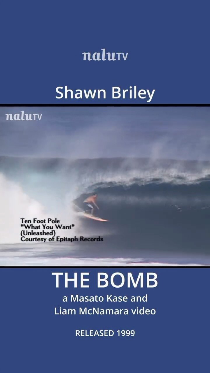 nalufilms 게시물 이미지: Shawn Briley, Pipeline 1997-98 winter. 
The...