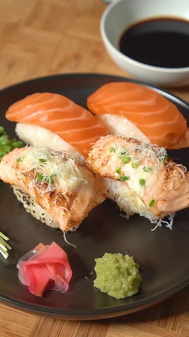 namcook_ 게시물 이미지: Salmon Sushi