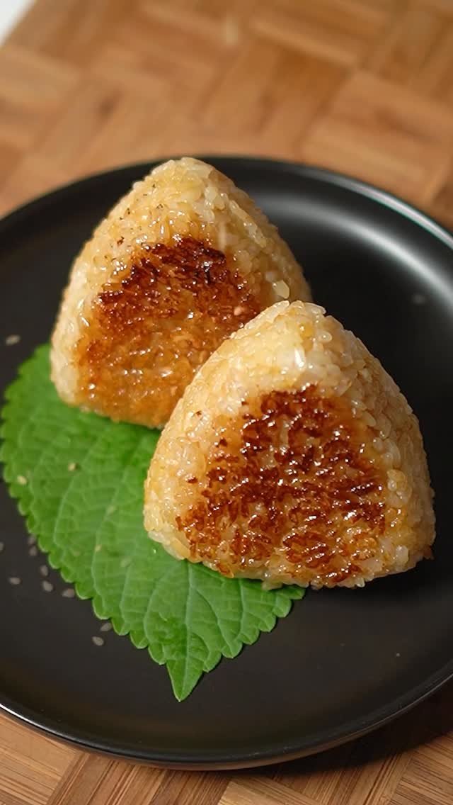 namcook_ 게시물 이미지: Grilled Rice Ball