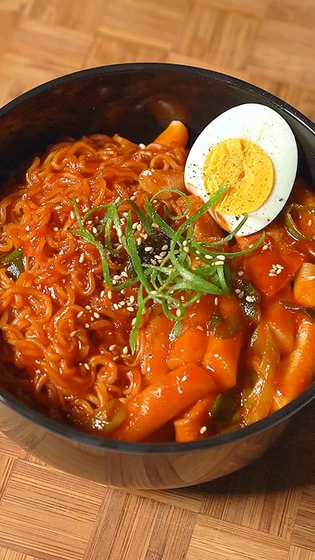 namcook_ 게시물 이미지: Rabokki (Ramyun+Tteokbokki)