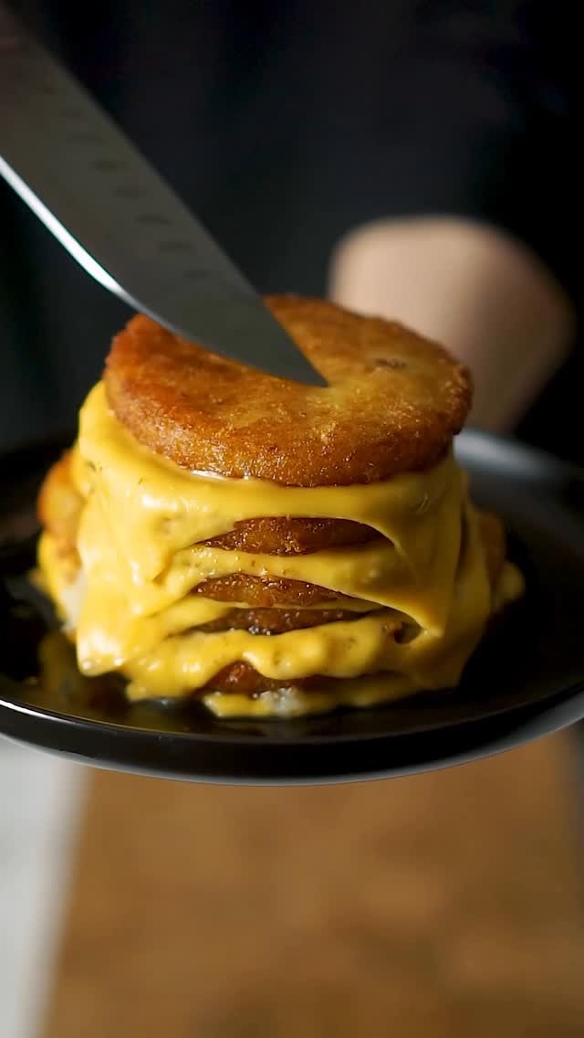 namcook_ 게시물 이미지: Cheese Hash Brown