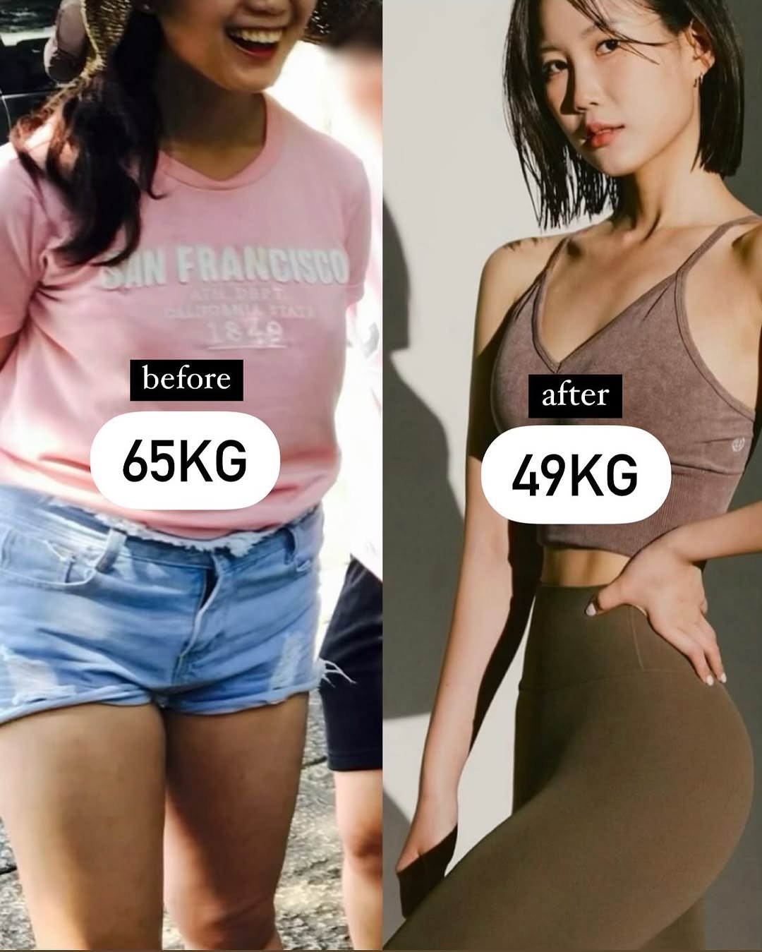 nana__fit_ 게시물 이미지: 65kg ➡️49kg 

다이어트를 하면서
큰 목표를 향해 가는 길은 
때로 멀게...