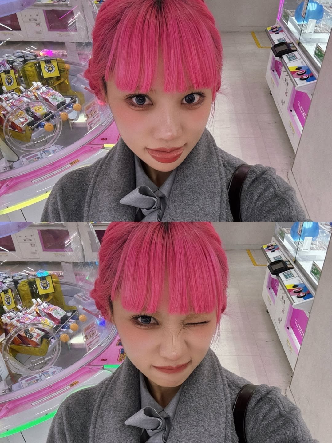 Photo by 홀로나나 NANA on January 09, 2026. May be an image of one or more people, bangs and text.