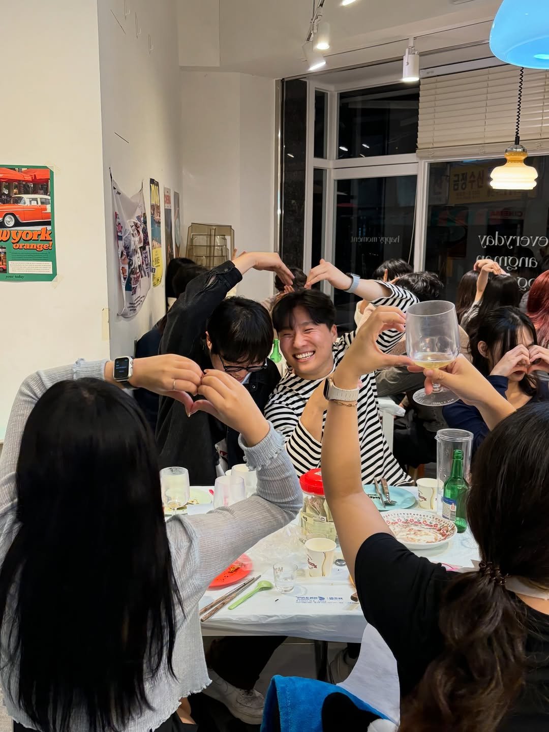 Photo by 여수게스트하우스_여수낭만 on March 29, 2026. May be an image of one or more people, beaker, alcohol and text.