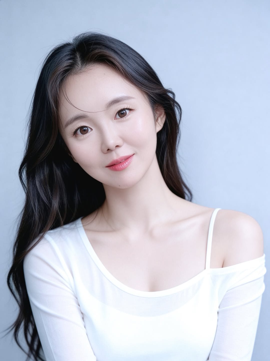 Photo by 나래핏 | 집밥 다이어트 레시피 on February 18, 2026. May be an image of one or more people, hair, makeup, top and text.