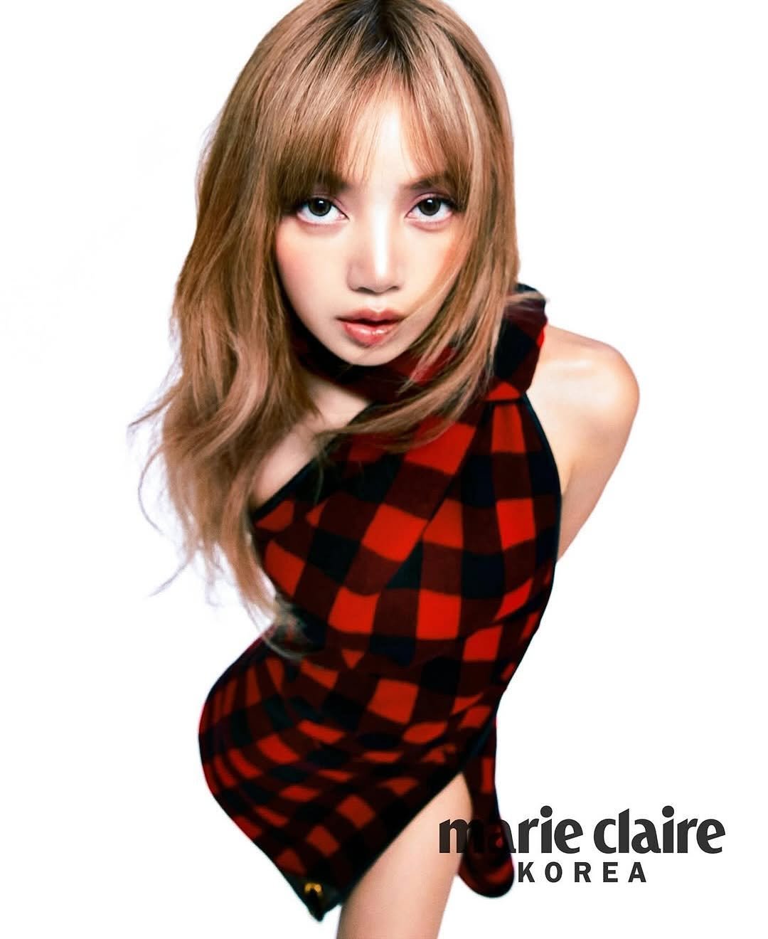 Photo shared by Choi Na Rang 최나랑 on September 09, 2025 tagging @nanist, @dongmid, @louisvuitton, @keemseun, @marieclairekorea, @yoonjinchoe, @emilyroselansley, @lalalalisa_m, @iamchaeram, @ityitj, @leeseonyeong__, and @ccpp_art_. May be an image of 1 person, hair, poster and text that says 'marieclaire η rie claire K KOREA'.