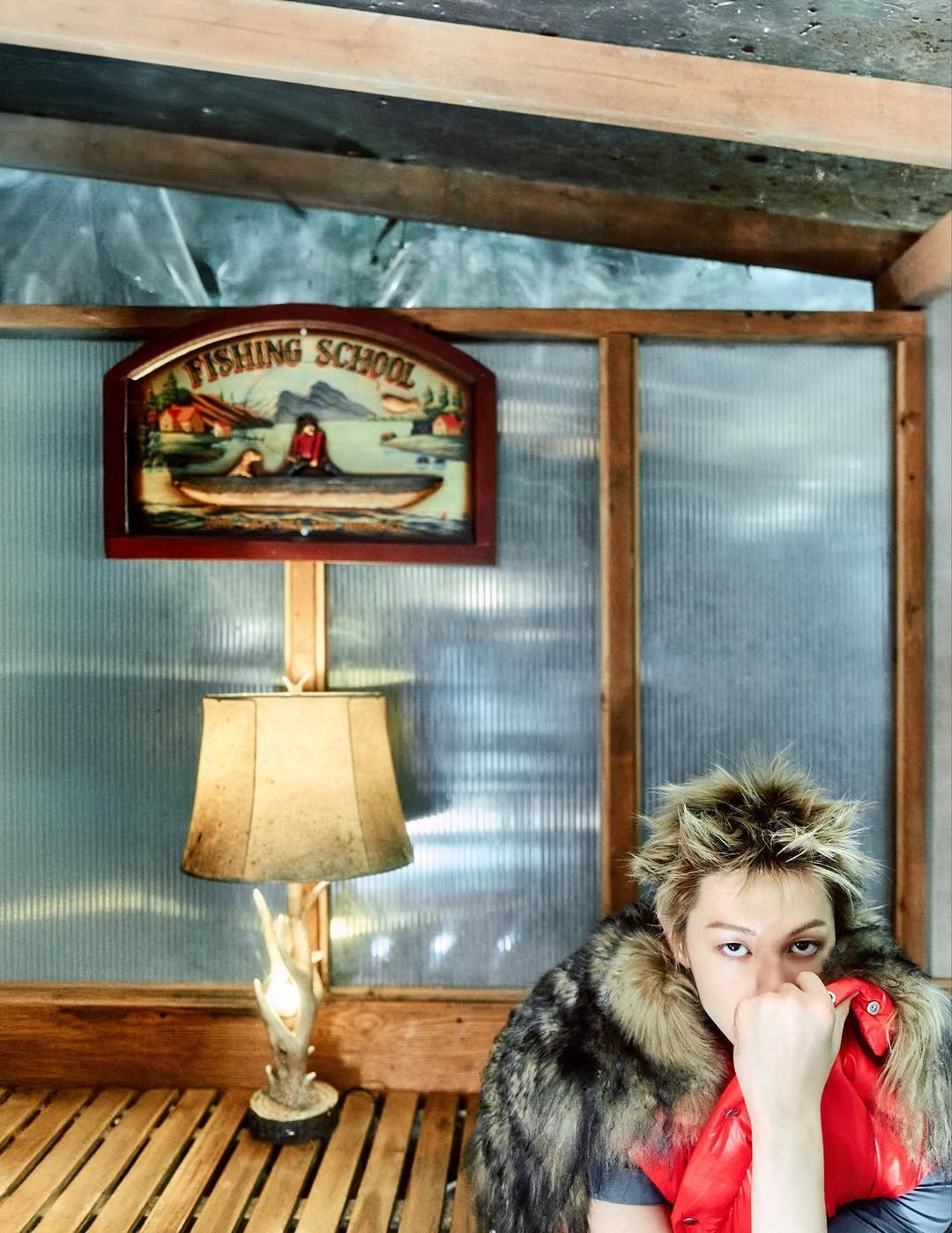 Photo shared by Choi Na Rang 최나랑 on November 05, 2025 tagging @mminnnn, @paksngwook, @ansunghee7777, @ellekorea, @pvrkjiyeon, @janghyeyeon_, @ieyejae, and @cortis. May be an image of fur coat.