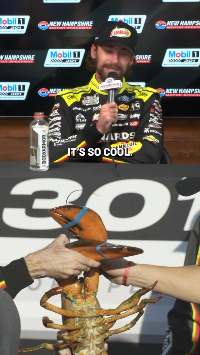 nascar 게시물 이미지: Dreams do come true. 🦞
