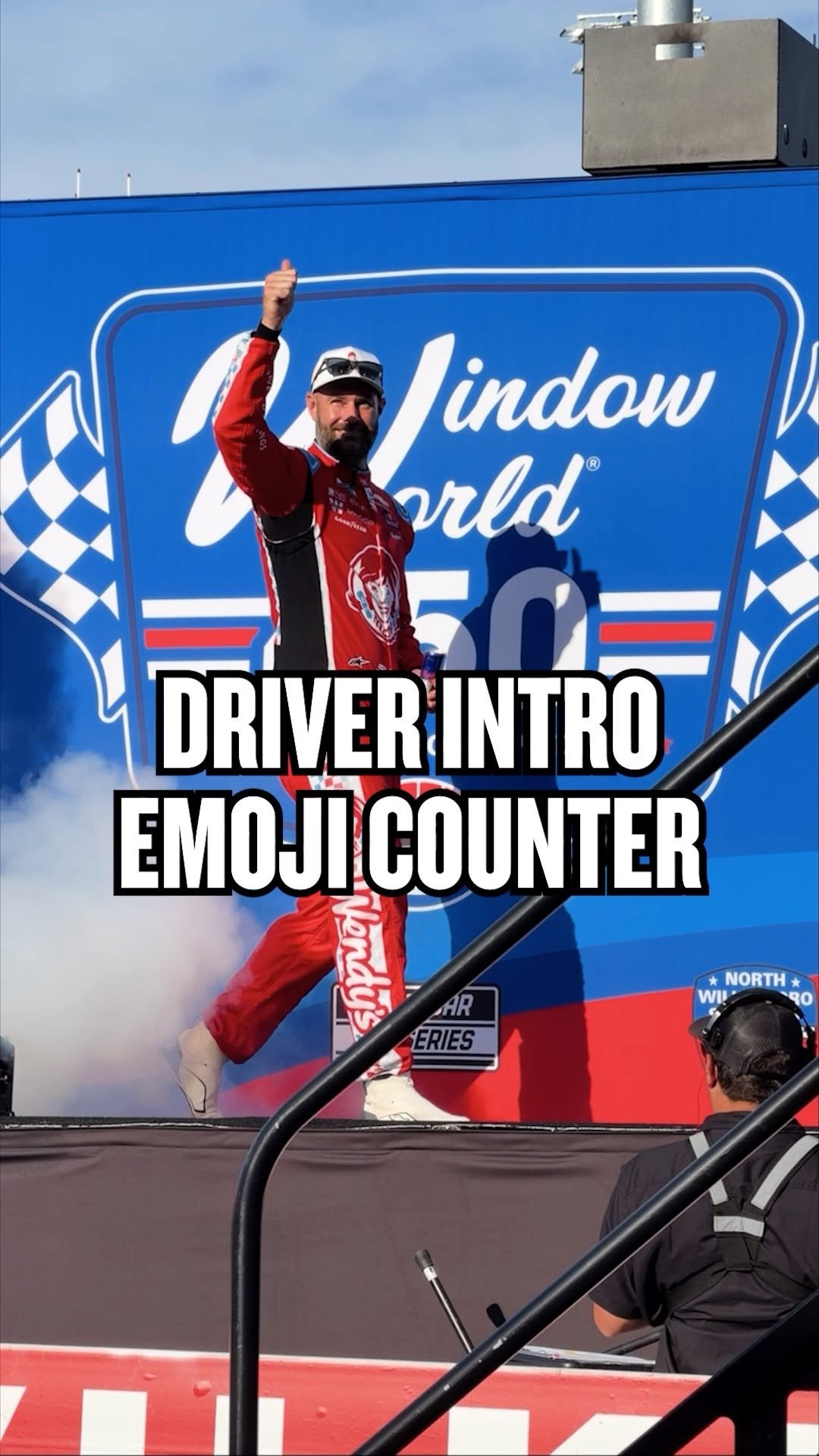 nascar 게시물 이미지: Which emoji are you hitting at driver introductions?