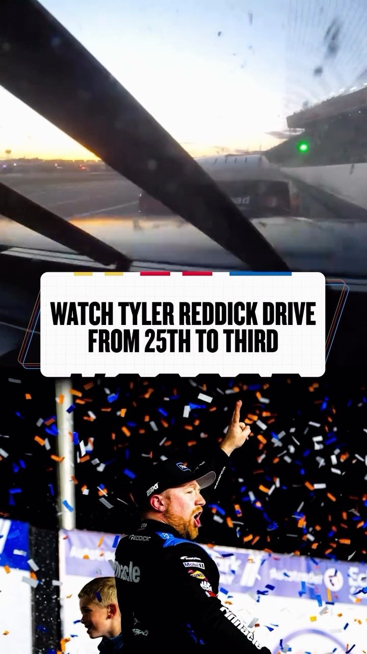 nascar 게시물 이미지: @tyler_reddick was moving! 👀